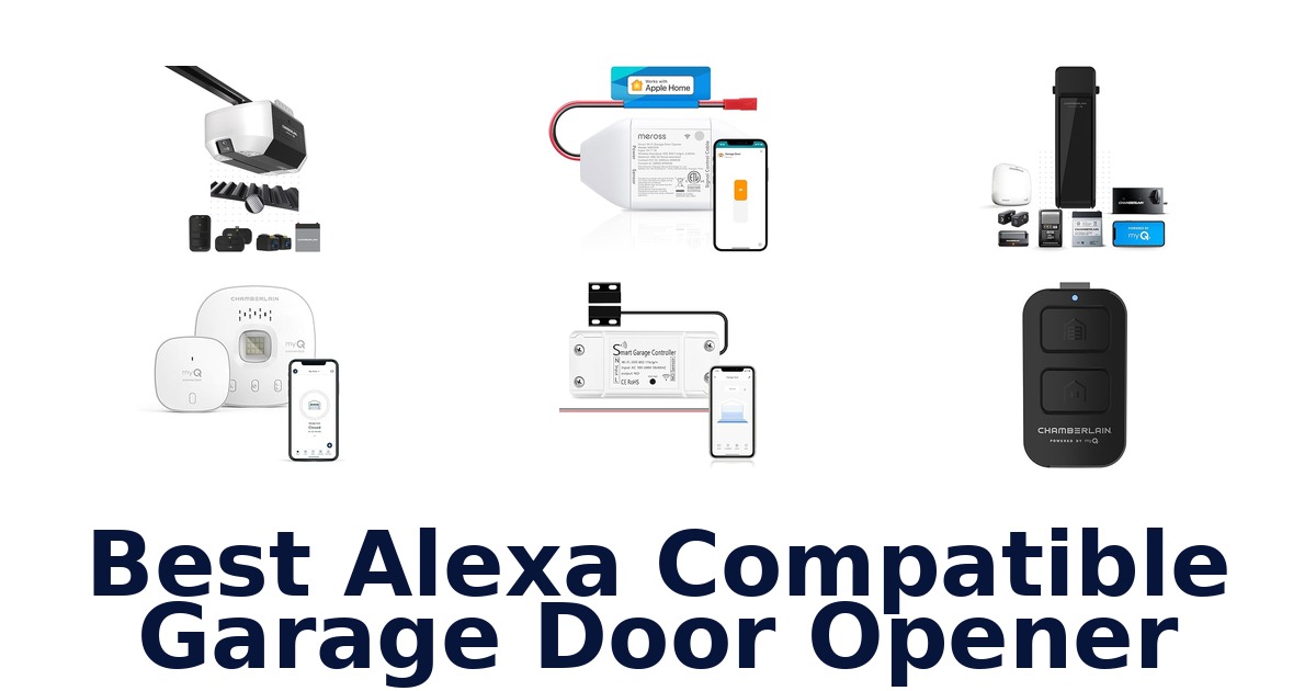best alexa compatible garage door opener