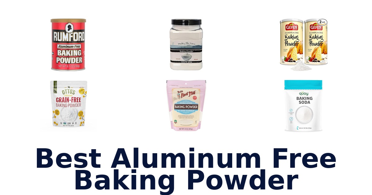 best aluminum free baking powder