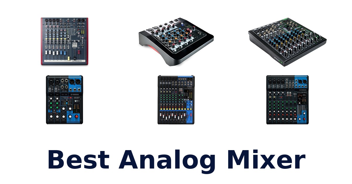 best analog mixer