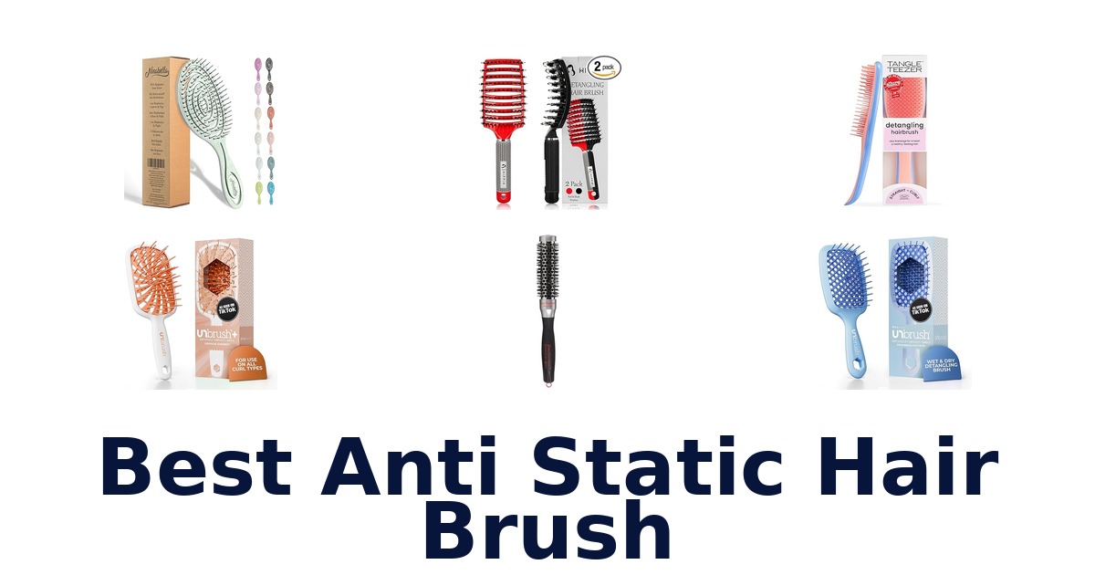 best anti static hair brush