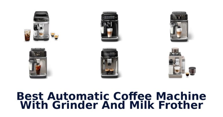 best automatic coffee machine with grinder and milk frother