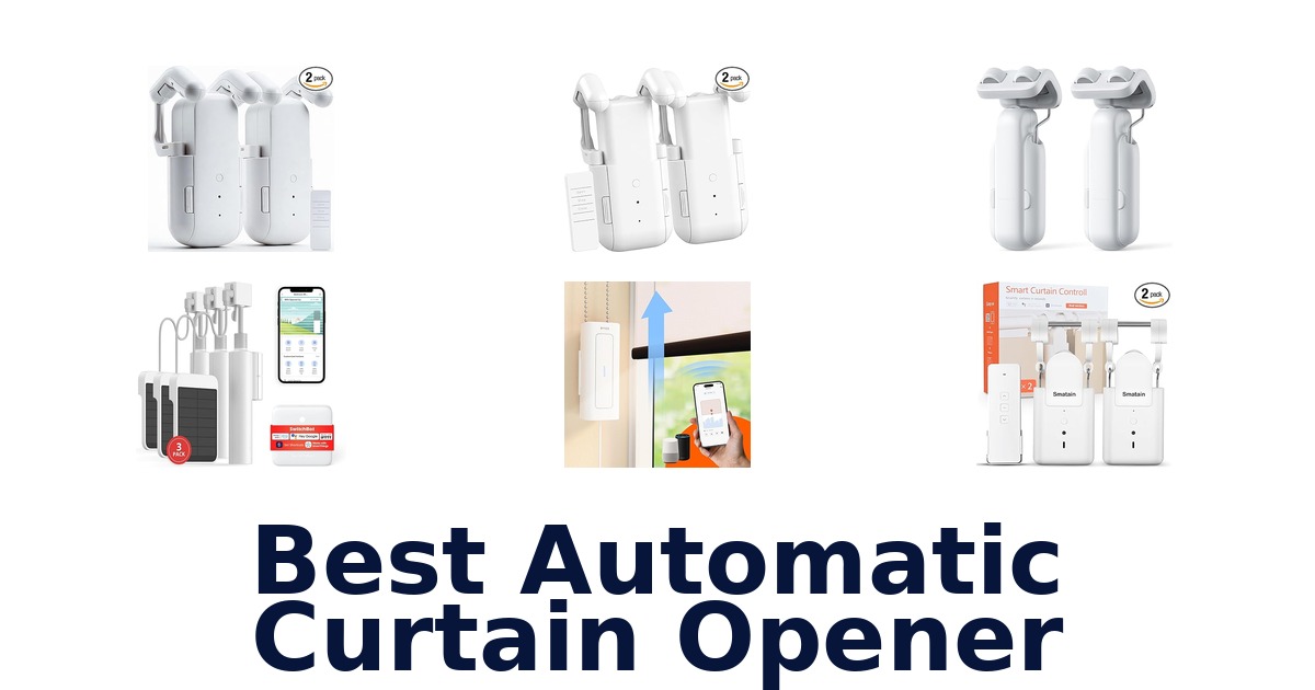 best automatic curtain opener