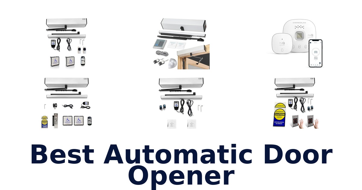 best automatic door opener