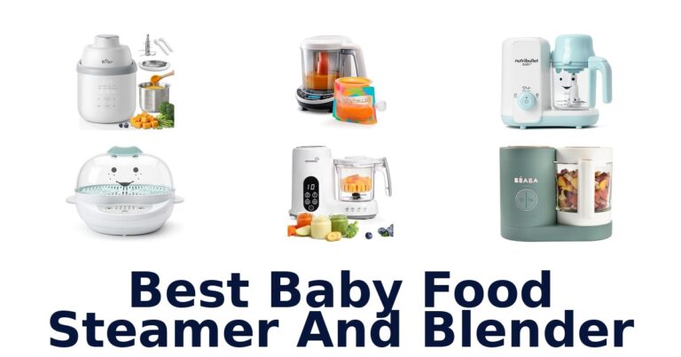 best baby food steamer and blender
