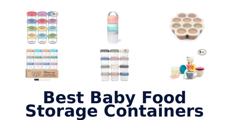 best baby food storage containers