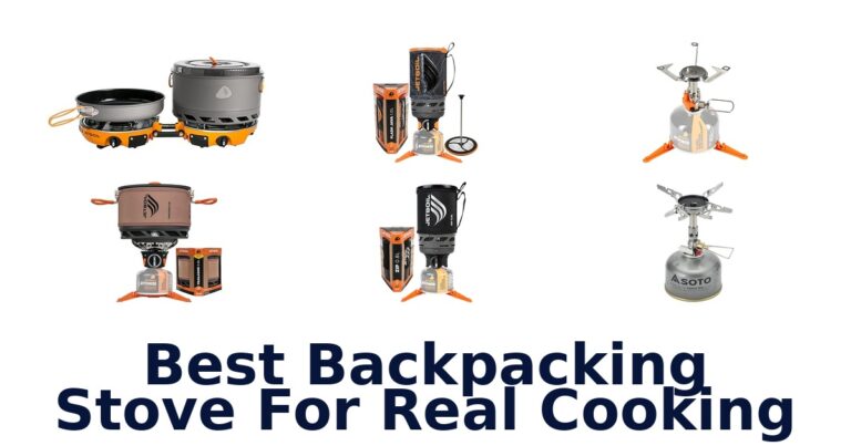 best backpacking stove for real cooking