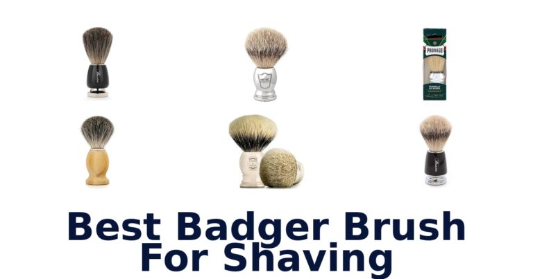 best badger brush for shaving