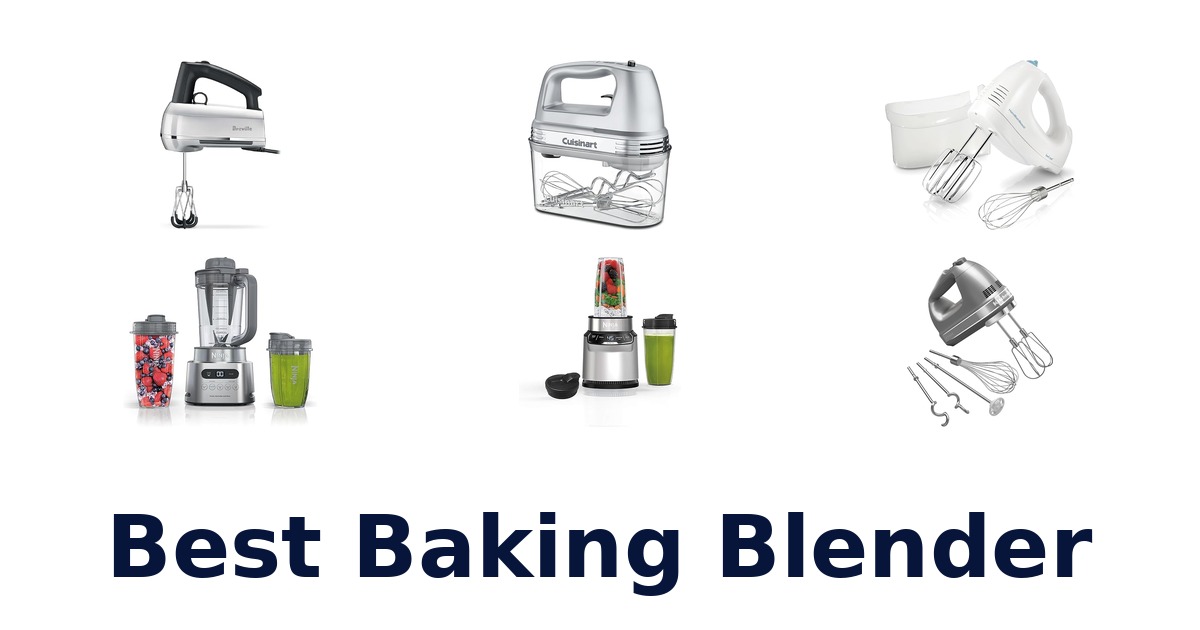 best baking blender