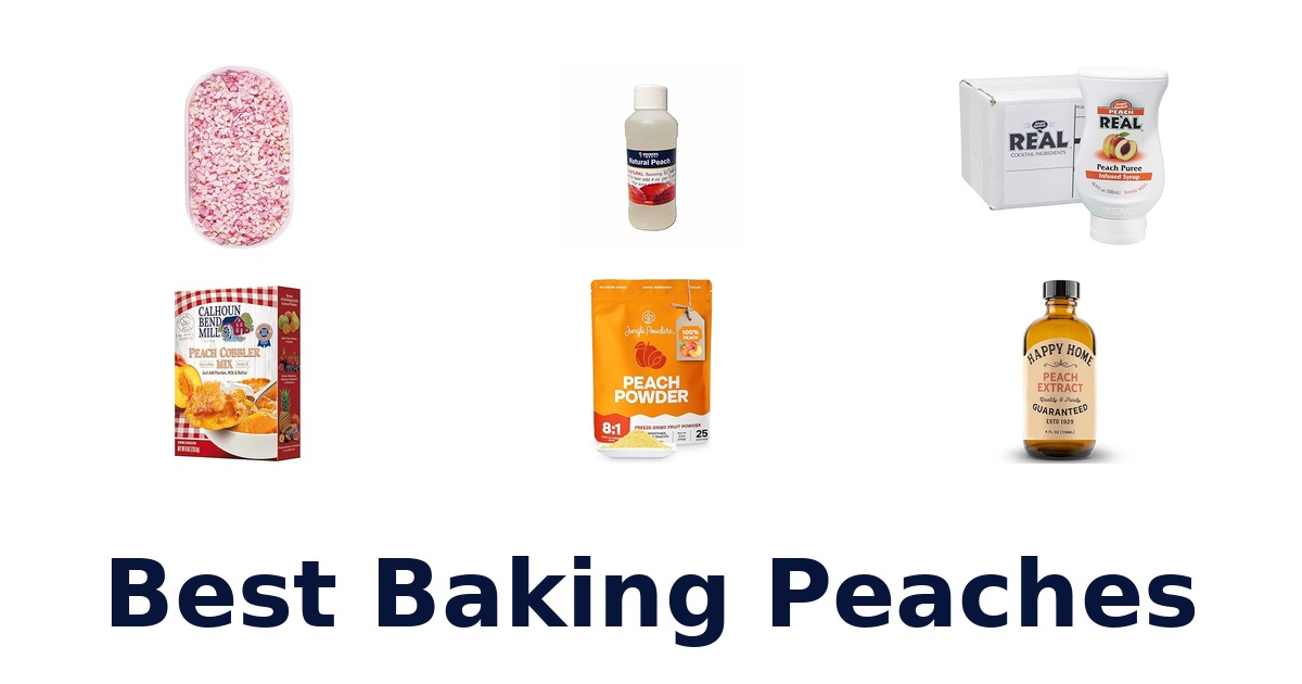 best baking peaches