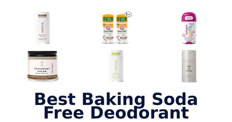 best baking soda free deodorant