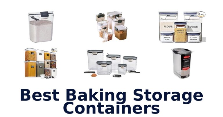 best baking storage containers