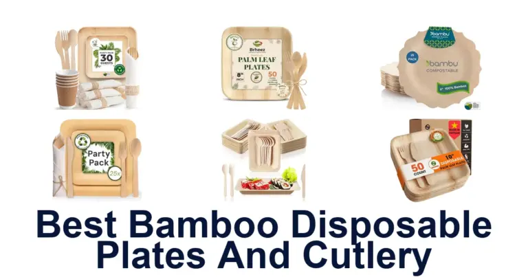 best bamboo disposable plates and cutlery