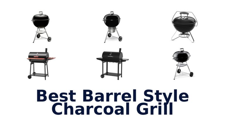 best barrel style charcoal grill
