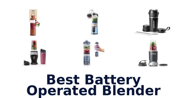 best battery operated blender