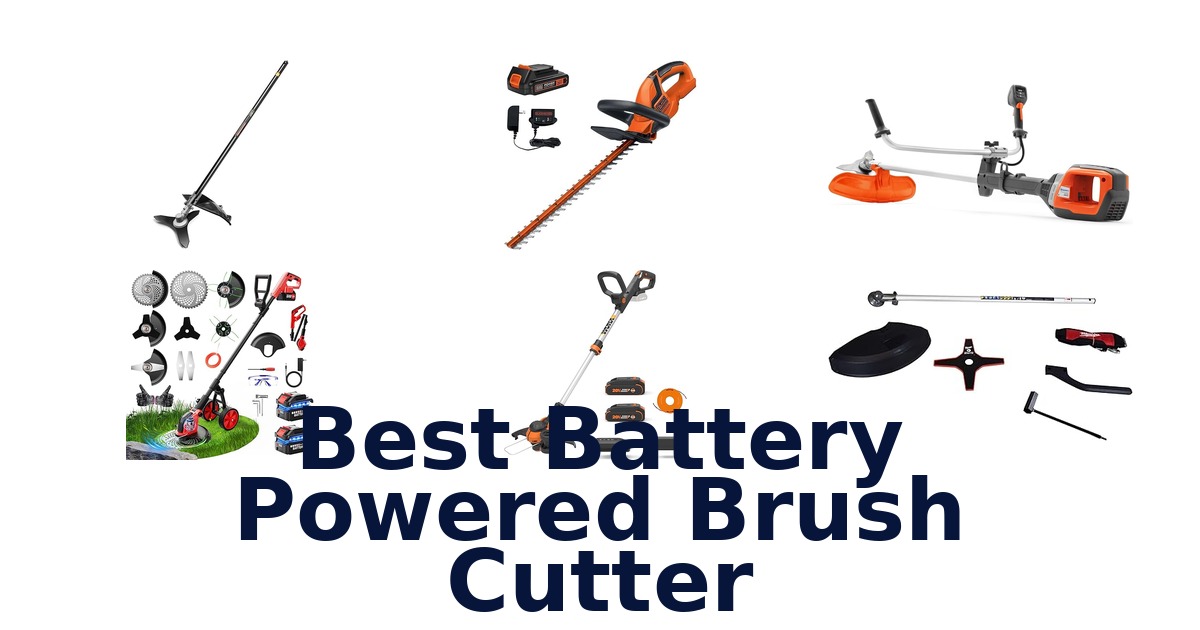 best battery powered brush cutter