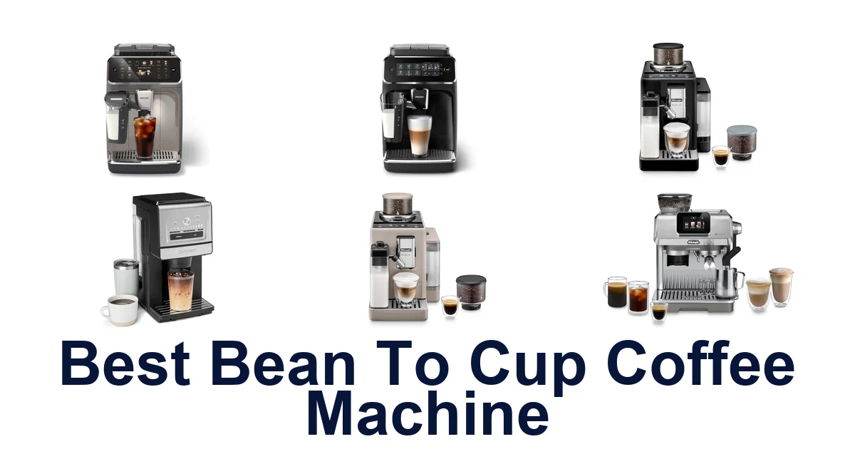best bean to cup coffee machine
