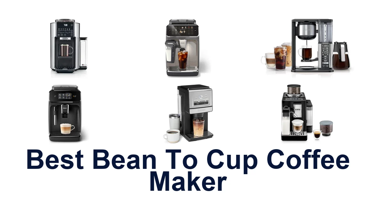best bean to cup coffee maker