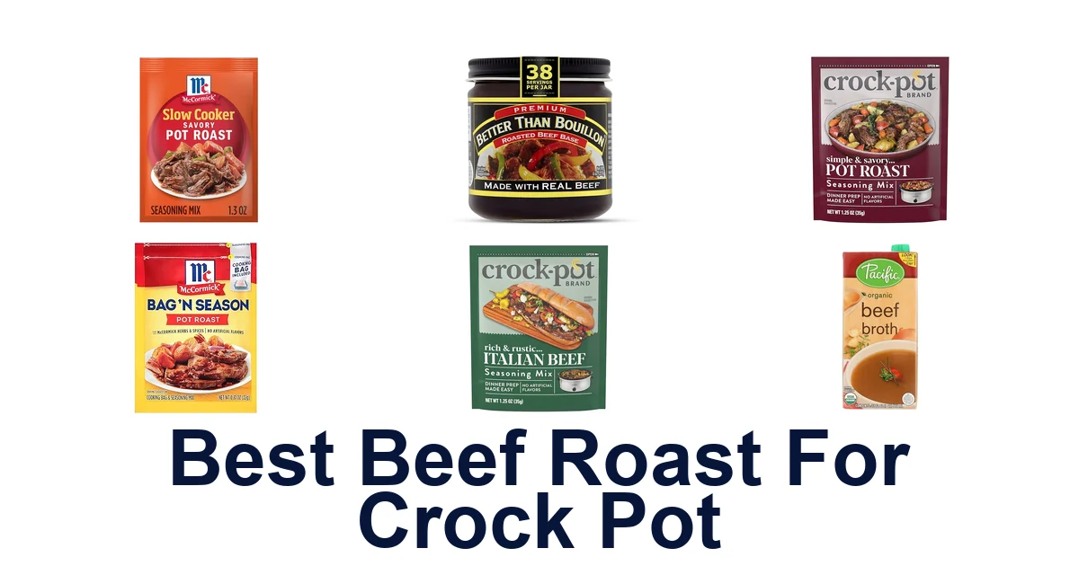 best beef roast for crock pot