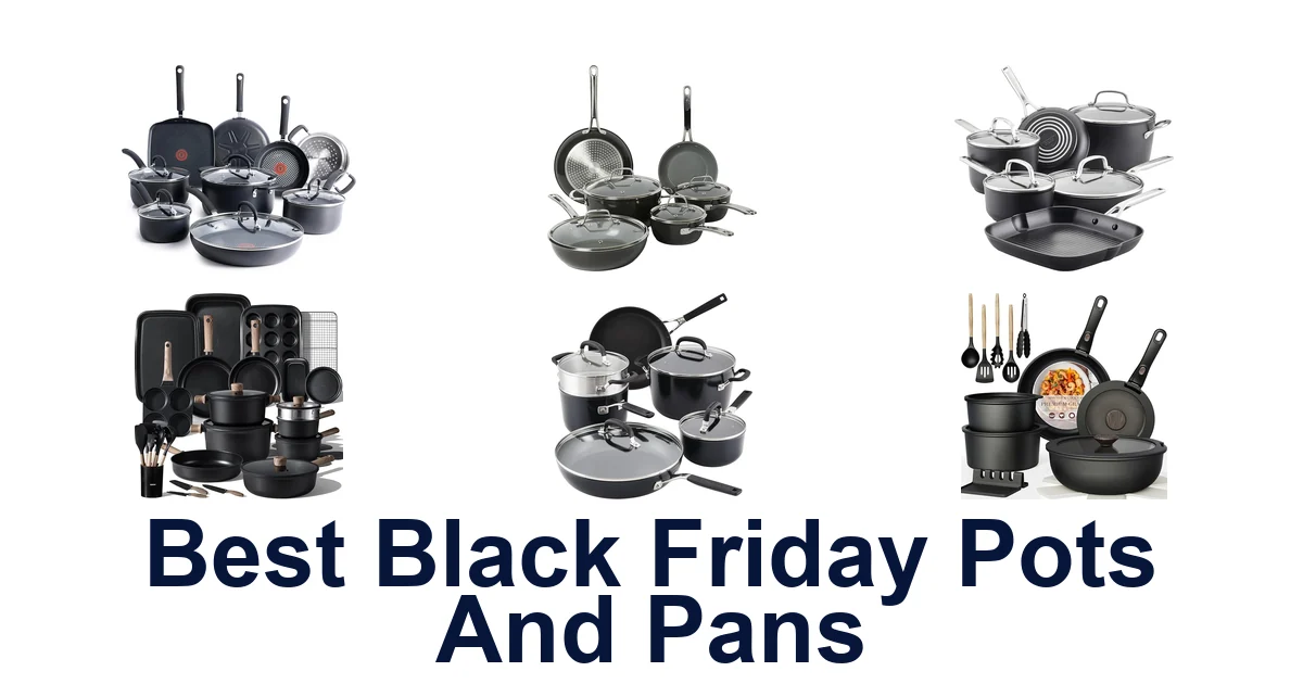 best black friday pots and pans