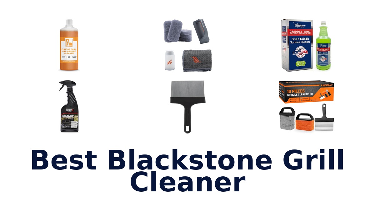 best blackstone grill cleaner