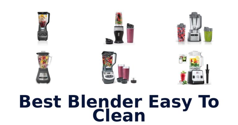 best blender easy to clean