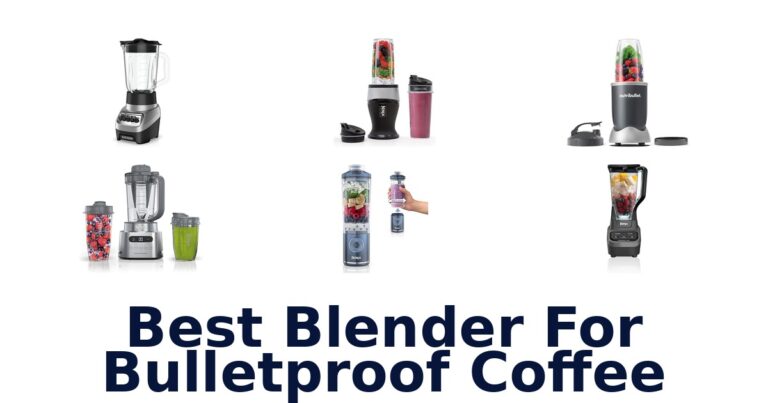 best blender for bulletproof coffee