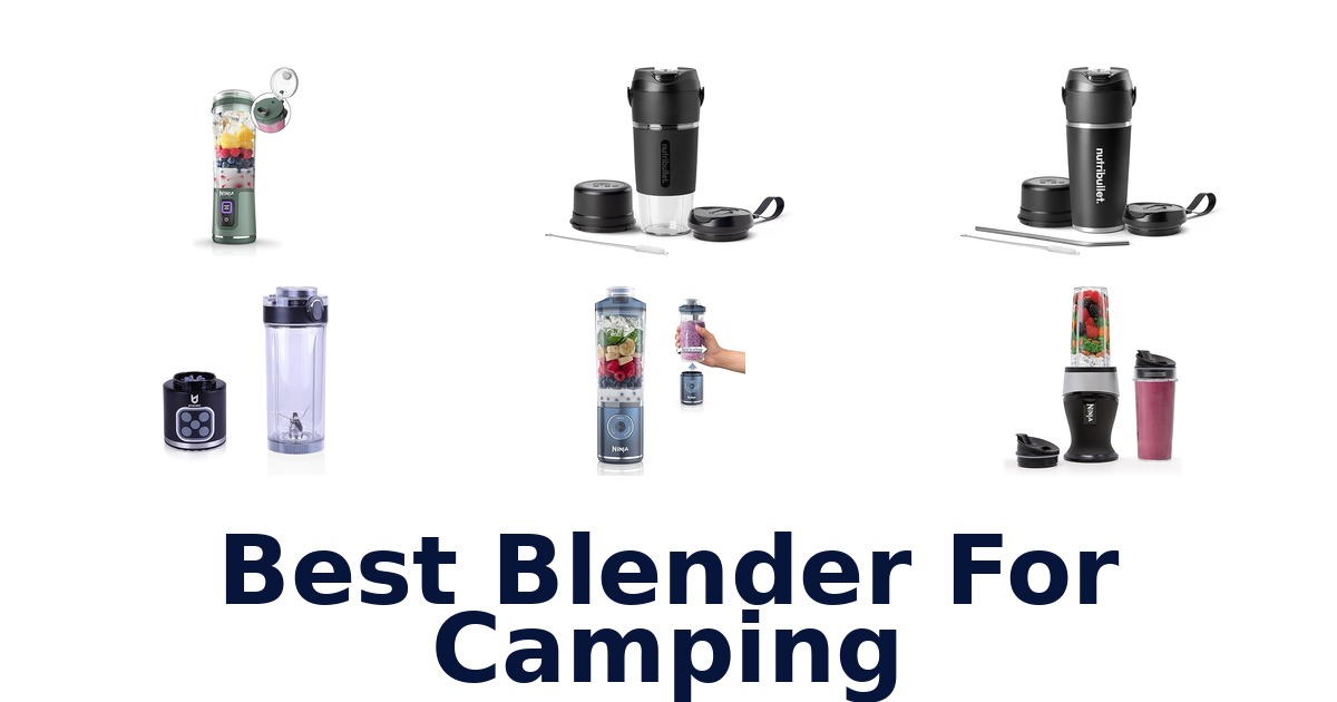 best blender for camping