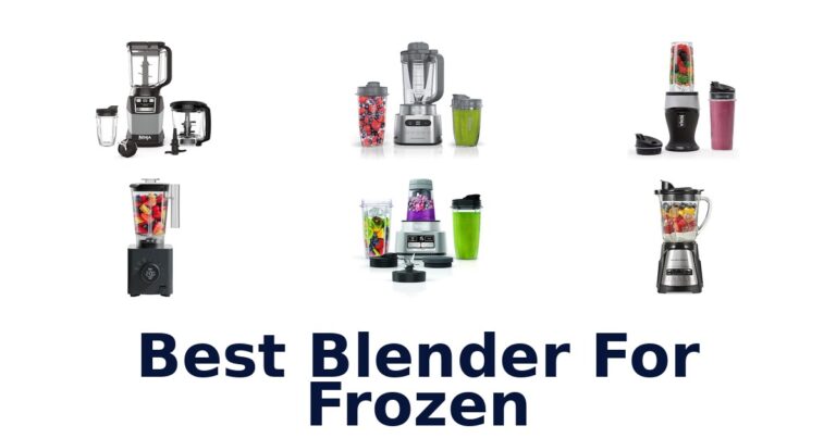 best blender for frozen