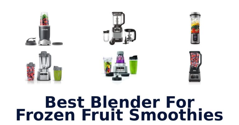 best blender for frozen fruit smoothies