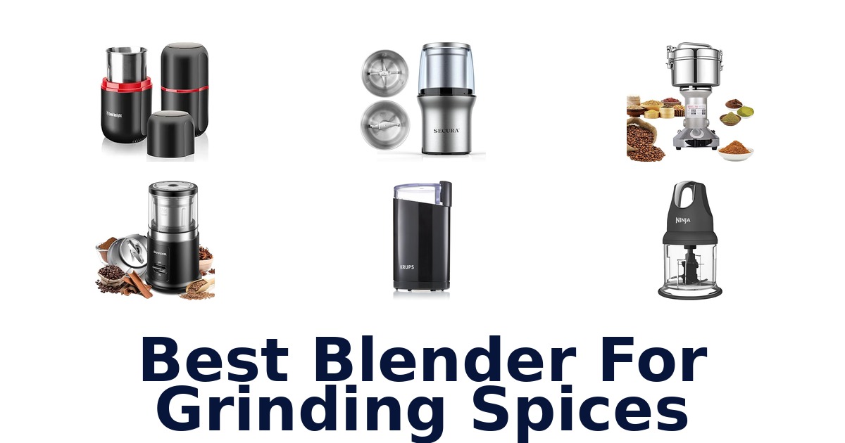 best blender for grinding spices