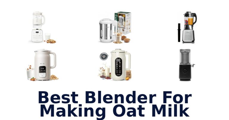 best blender for making oat milk