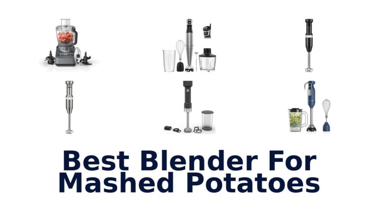 best blender for mashed potatoes