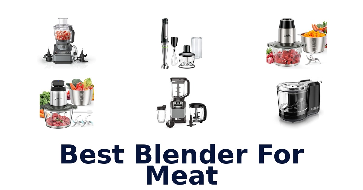 best blender for meat