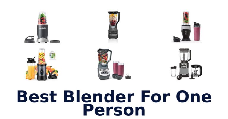 best blender for one person