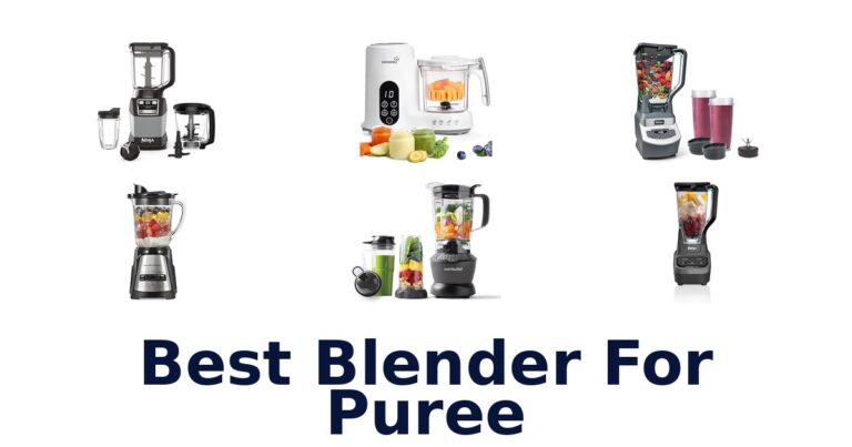 best blender for puree