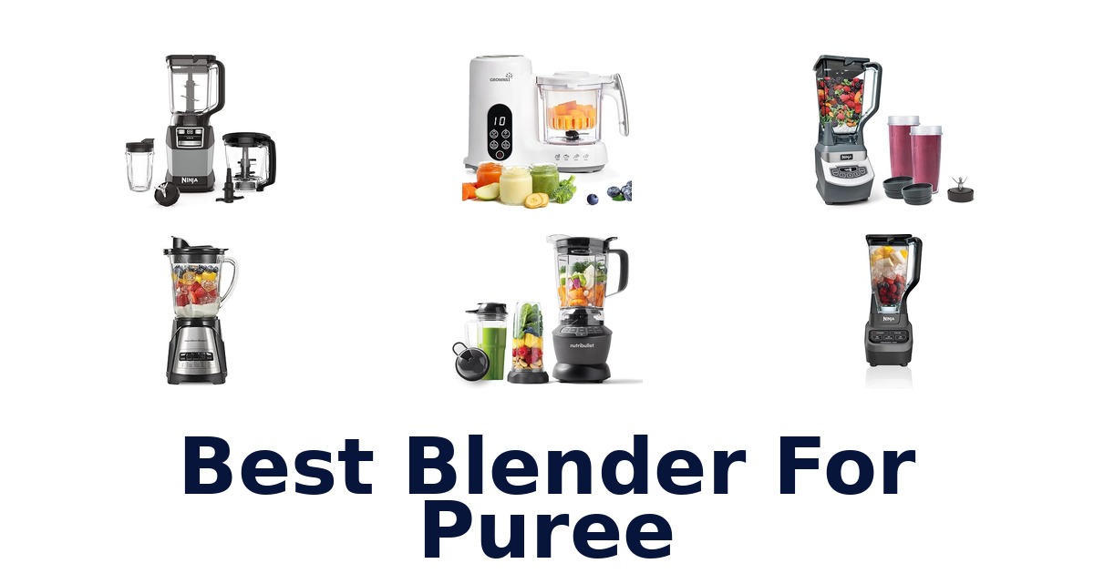 best blender for puree