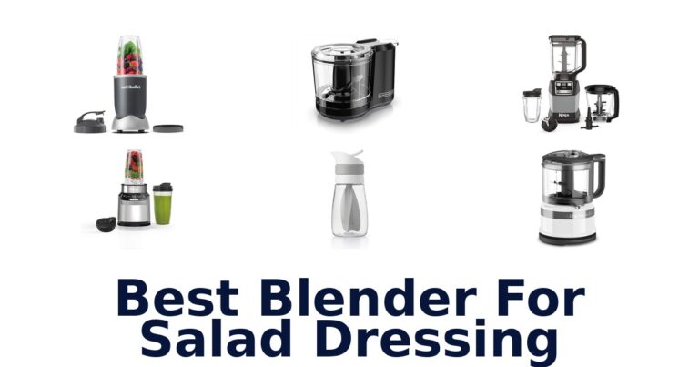 best blender for salad dressing