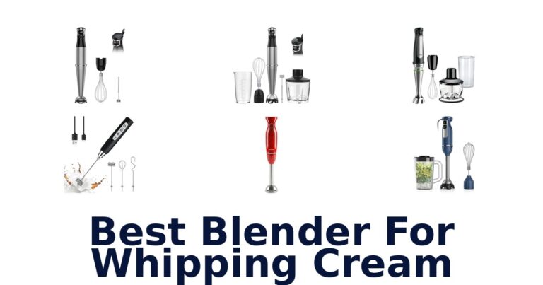 best blender for whipping cream