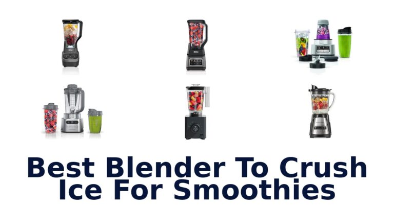 best blender to crush ice for smoothies