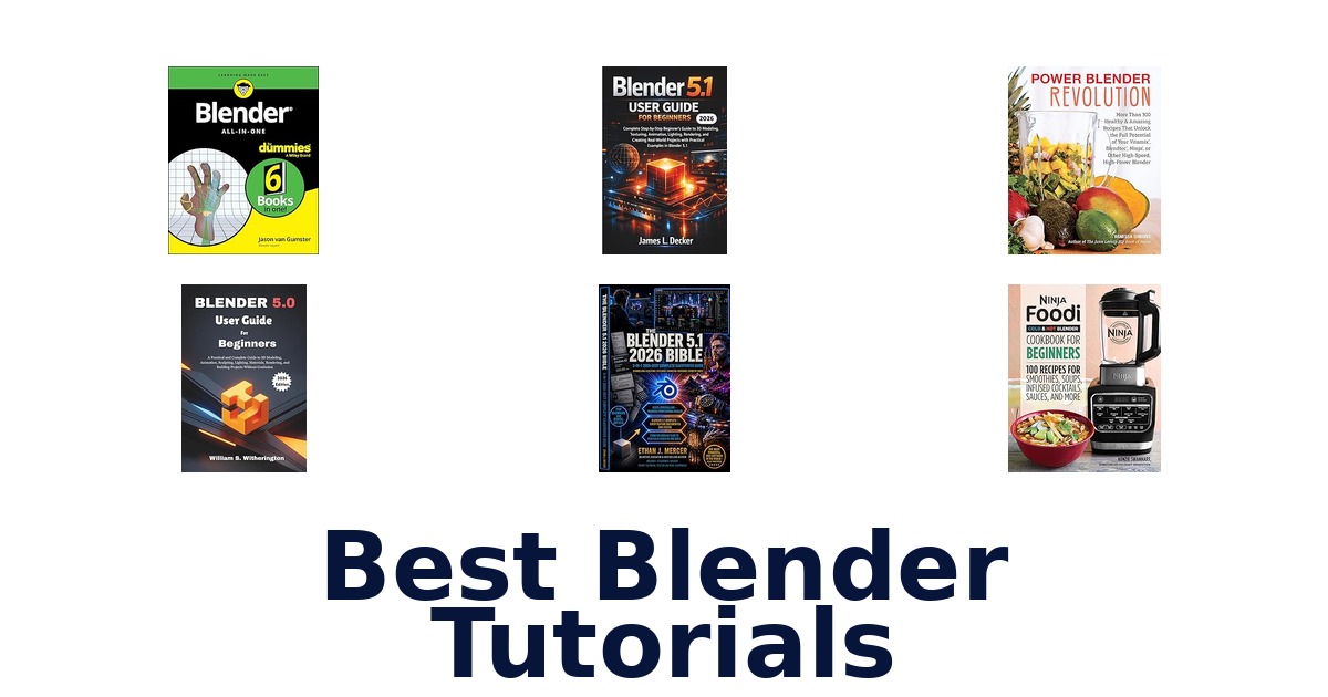 best blender tutorials