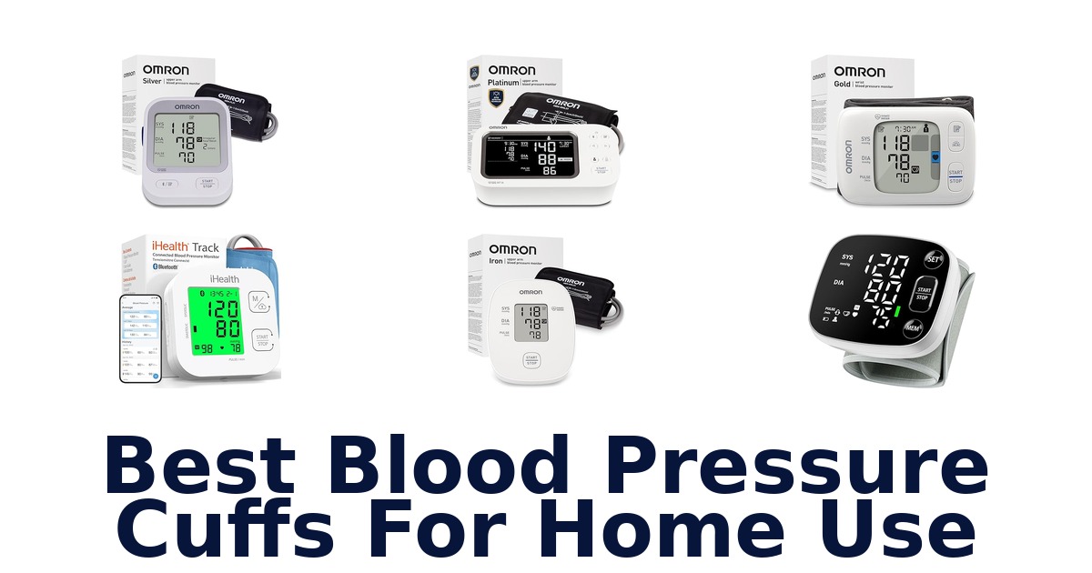 best blood pressure cuffs for home use