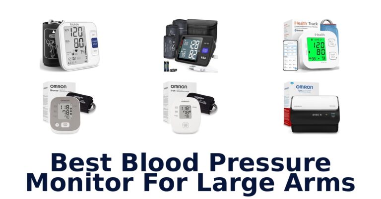 best blood pressure monitor for large arms