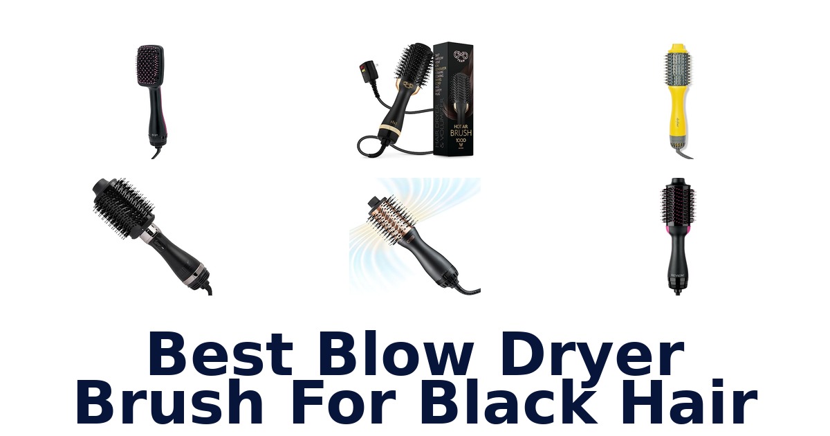best blow dryer brush for black hair