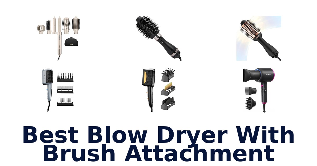 best blow dryer with brush attachment