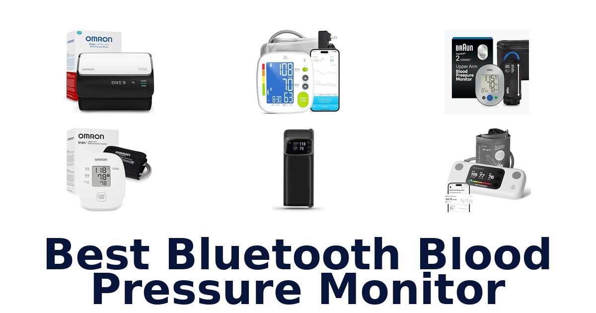 best bluetooth blood pressure monitor