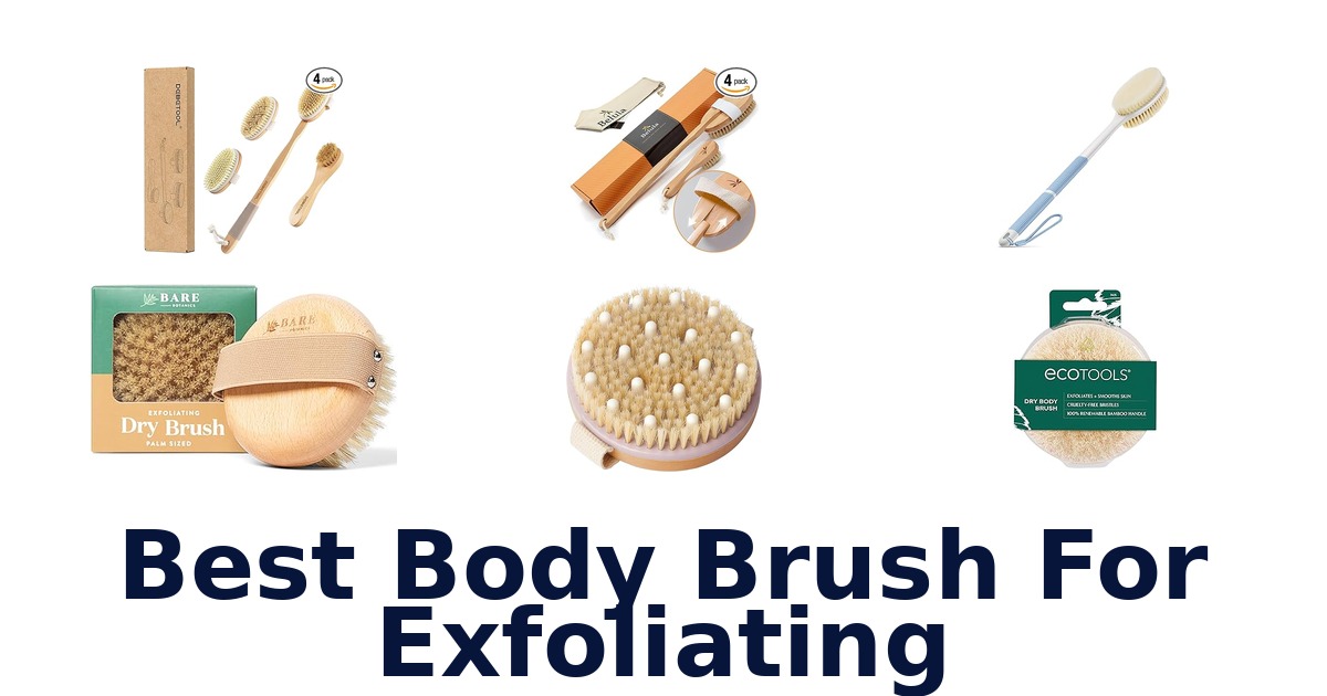 best body brush for exfoliating