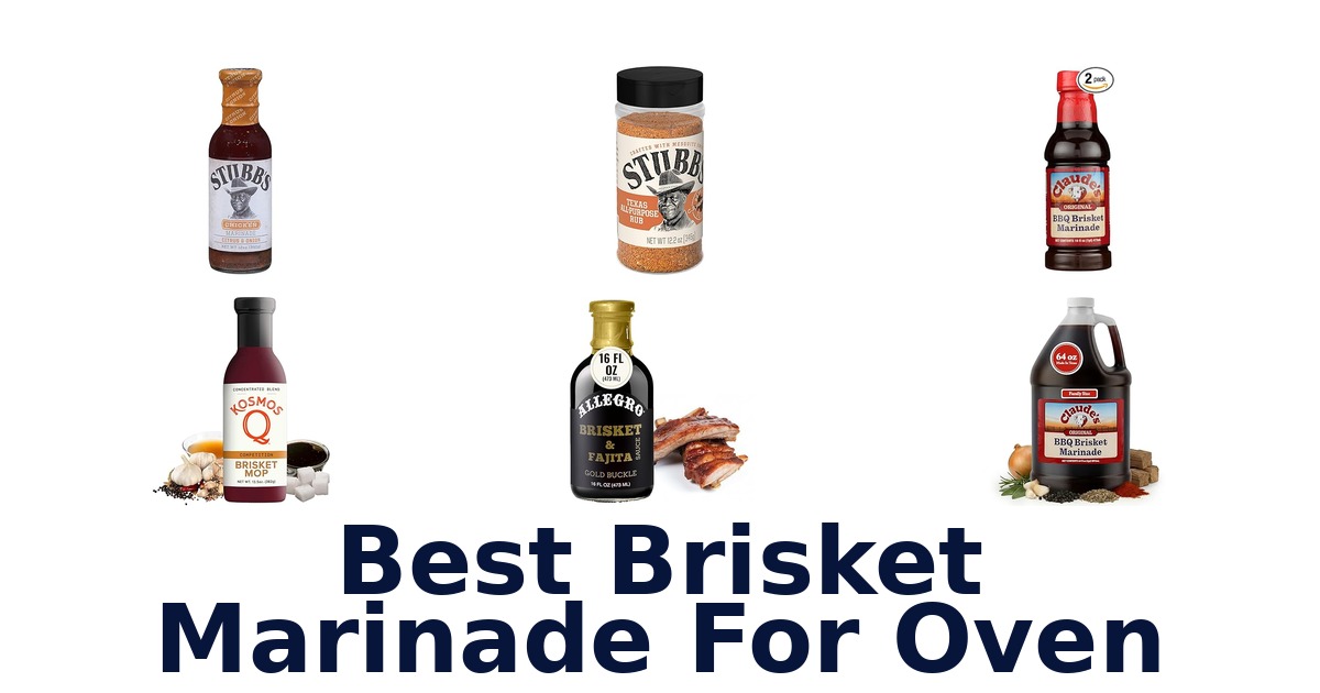 best brisket marinade for oven