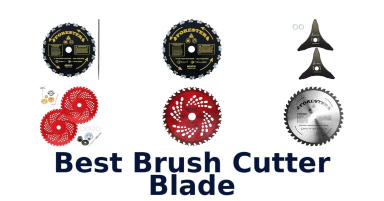best brush cutter blade