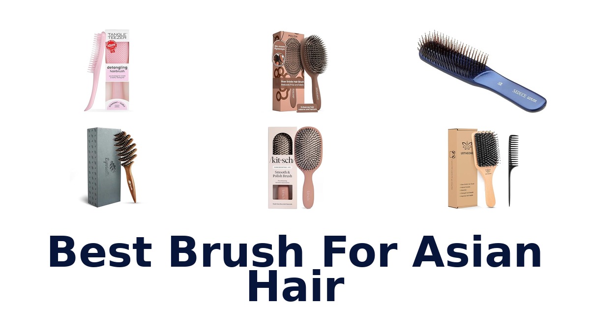 best brush for asian hair