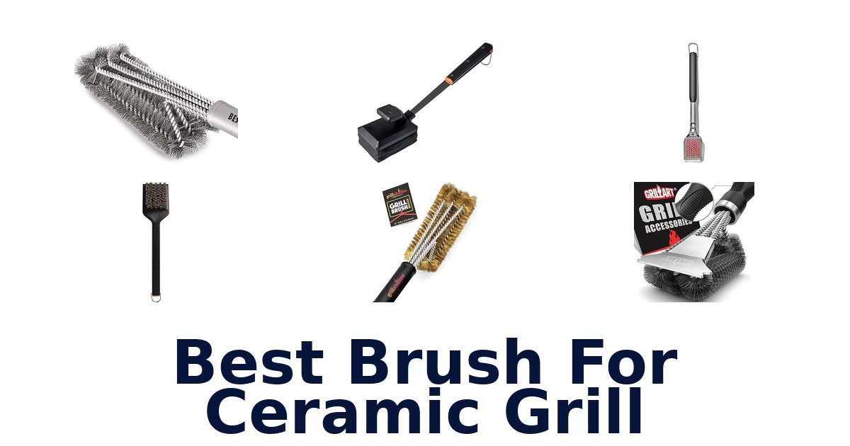 best brush for ceramic grill